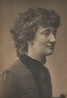 NPG x74642,Alice Stopford Green (nÈe Alice Sophia Amelia Stopford),by Henry Herschel Hay Cameron (later The Cameron Studio)